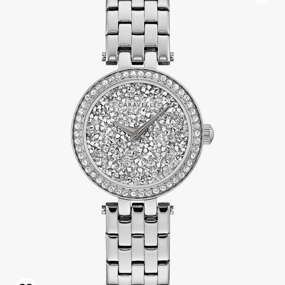 Caravelle by Bulova Ladies Watch, Stainless Steel Crystal